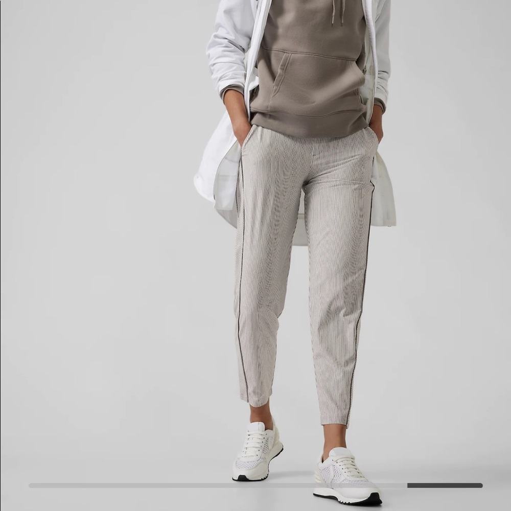 Athleta Gray Ankle Pants